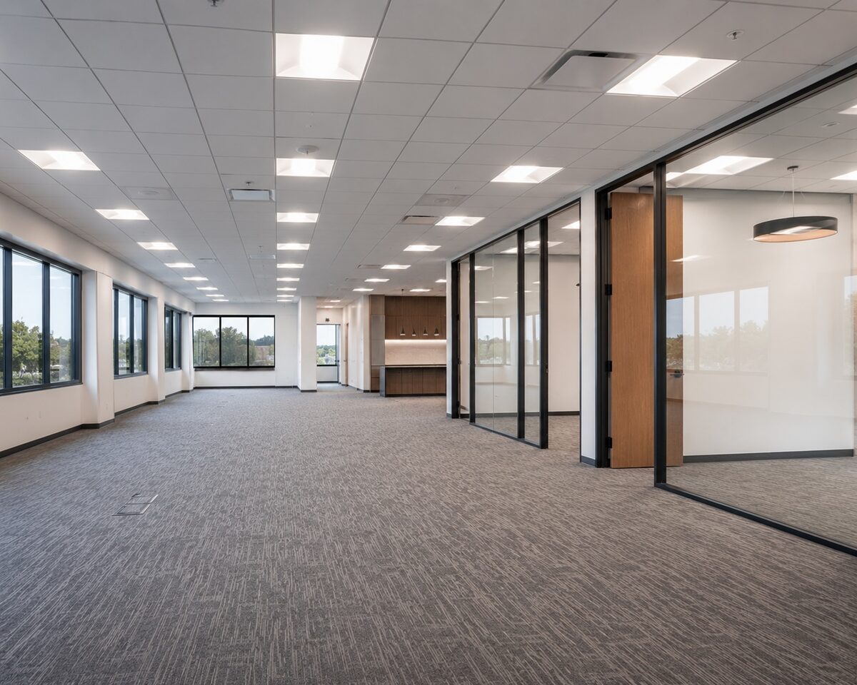 Ground-up commercial office electrical build in Escondido, CA